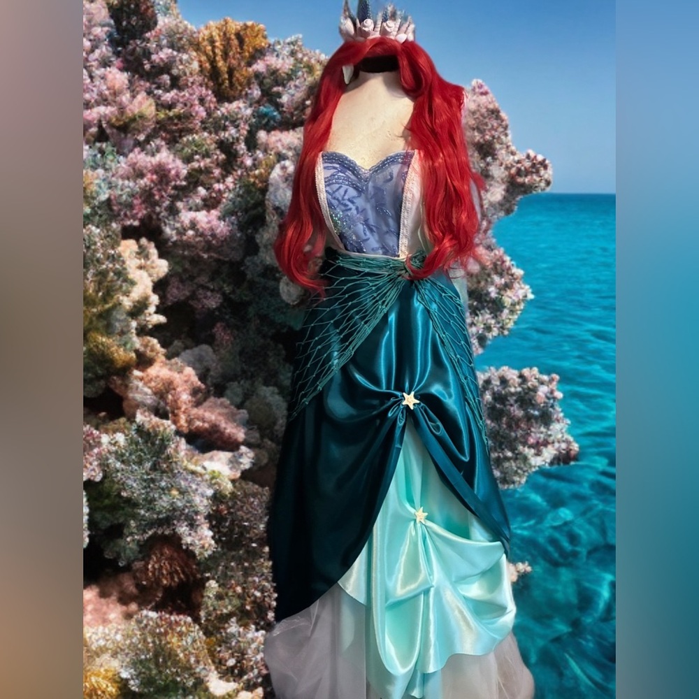 Ariel inspired Princess gown